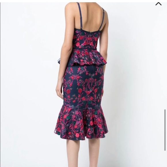 Marchesa Notte MIDI Dress - Picture 3 of 11